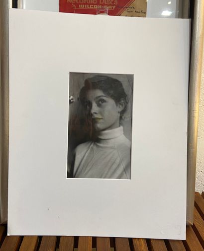 null Marc Allegret : Photograph of Brigitte Bardot 

Silver print 

On the set of...