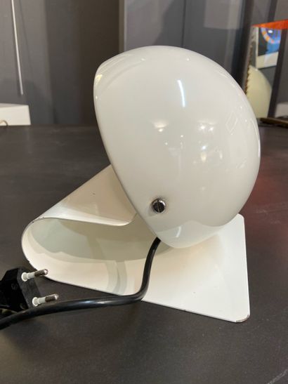 null Giuseppe Cormio: Lamp model "BUGIA 

White lacquered metal 

Harvey Guzzini...