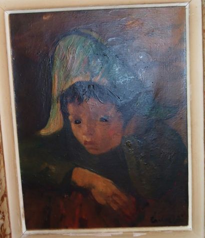 null *Luigi CORBELLINI (1901-1968)

Enfant en Pierrot

Huile sur toile signée en...