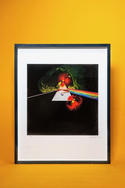 Storm Thorgerson (1944-2013), Liquid Dark Side of The Moon A. Lithographie