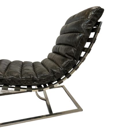 Chaise longue Anonymous work around 1970, in the style of Paul TUTLE

LONG CHAIR...