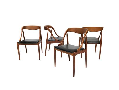 Johannes ANDERSEN, suite de quatre chaises, modèle 16 Johannes ANDERSEN (1903-1997)

ULDUM...