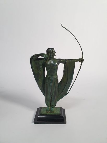 Sculpture en bronze d'après Alexandre KELETY (1874-1940)