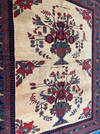 TAPIS -Original et ancien Afchar, Iran Original et ancien Afchar, Iran
Velours en...