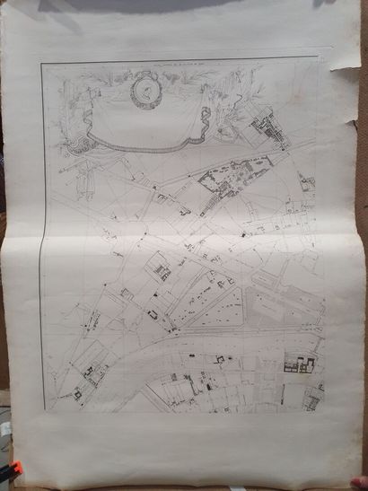 Plan, Atlas national de la ville de Paris D'après Heliog Dujardin
Planche extraite...