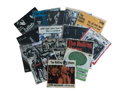 Rolling Stones Rolling Stones 
15 x 7 " pochette Danemark, disques anglais dont :
Little...