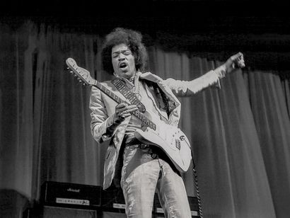 Jimi Hendrix, Bob LAMPARD - Photothèque Jean-Louis RANCUREL