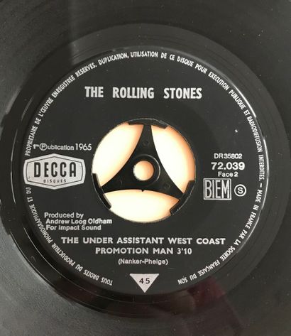 Rolling Stones The Rolling Stones 
"Time is On My side"
France, Decca, 72.039, rare...