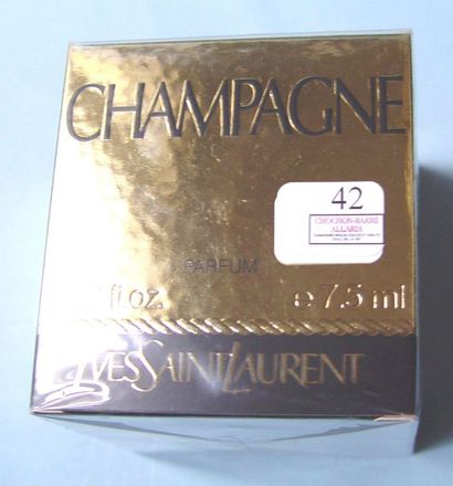 Yves Saint LAURENT "Champagne": Flacon de Parfum 7,5mL + Boîte titrée