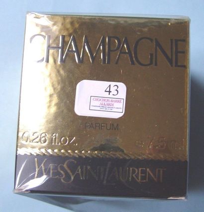 Yves Saint LAURENT "Champagne": Flacon de Parfum 7,5mL + Boîte titrée