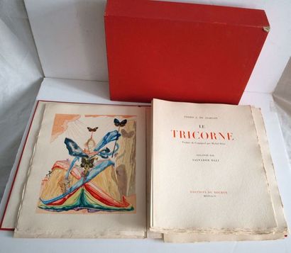 [DALI]. ALARCON Pedro A. de Le Tricorne Paris, Monaco, Editions du Rocher, 1958-59,...