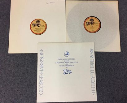 null George Harrison : 2 LPs US

Dark Horse Records Presents A Personal Music Dialogue...