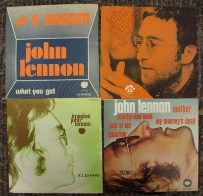 null "John Lennon : 4 x 7" Various countries (APPLE) , Mexico / Holland / Portugal...