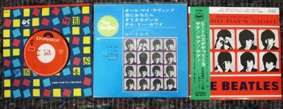 null THE BEATLES : 3 x 7" Japanese pressing : 

 - My Bonie (My Bonnie) (POLYDOR...