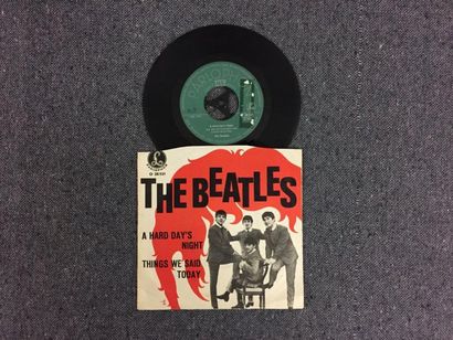 null BEATLES : A Hard Day's Night (PARLOPHON 028521), Austria, green label, (VG+...