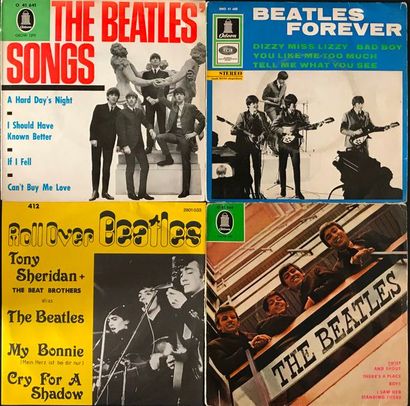 null 4 EP Allemands: The Beatles ''Twist and Shout''...ODEON O 41 560; ''Beatles...