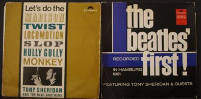 null 2 disques 33T The Beatles first Polydor 736038 VG-/VG+ Hollande, Tony Sheridan...