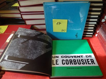 Un couvent de Le Corbusier, le livre de Ronchamp de Le Corbusier (2 vol) Gazette Drouot