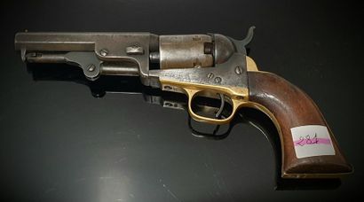 null Revolver Colt, simple action, modèle 1849 Pocket. 5 coups, calibre.31''. Canon...