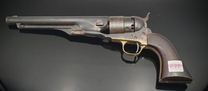 null Revolver Colt, simple action, modèle 1860 Army. 6 coups, calibre.44''. Canon...