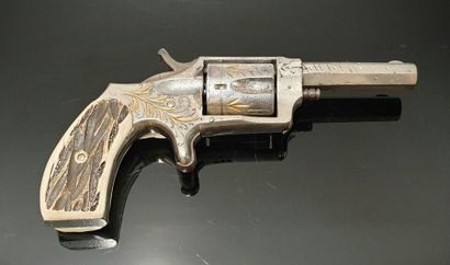 null Revolver Hopkins & Allen, simple action, modèle Ranger N°2. 5 coups, calibre.32''....