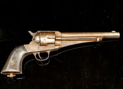 null Revolver Remington, simple action, modèle 1875. 6 coups, calibre .44''. Canon...