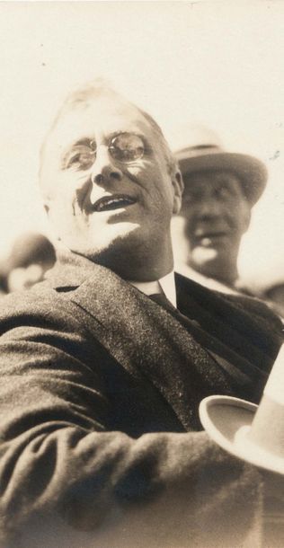 [ROOSEVELT FRANKLIN DELANO (1882-1945)]. Président des Etats-Unis. Postcard.
Famous...