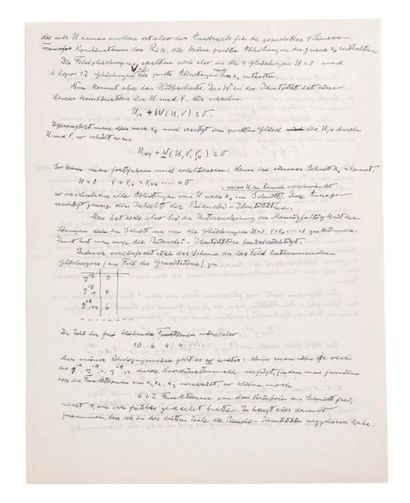 EINSTEIN ALBERT (1879-1955). Signed autograph letter, signed initials « A.E. », [28...