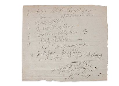 BEETHOVEN LUDWIG VAN (1770-1827). 
NOTE autographe, [Vienne vers 1817]; 9 lignes...