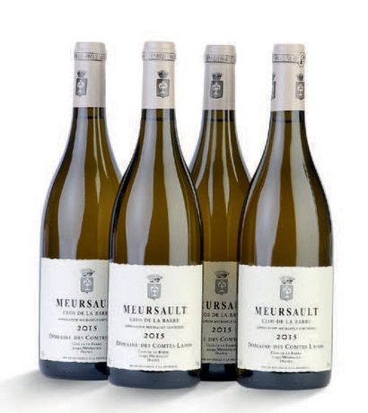 null MEURSAULT CLOS DE LA BARRE 2015
DOMAINE DES COMTES LAFON 4 bouteilles