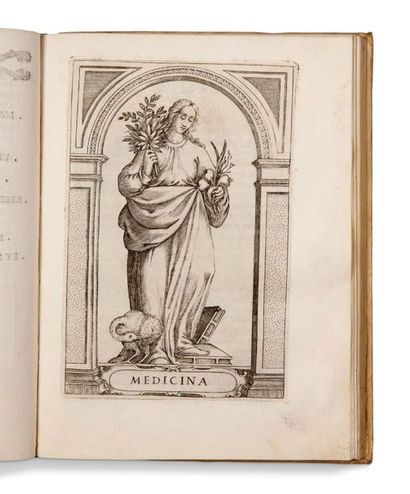 GIARDA (Christoforo) 
Bibliothecae Alexandrinae Icones Symbolicae... Elogiis illustrata....