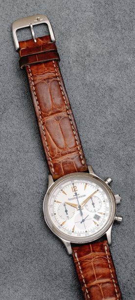 JAEGER-LECOULTRE Master Control chronograph
Ref. 145.8.31
circa 2000
Stainless steel...