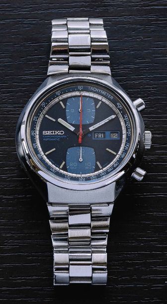 SEIKO Édition JPS (John Player Special)
Chronographe
Réf. 6138-8030
Boitier acier
Mouvement...