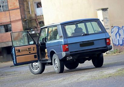 RANGE ROVER coupé 1988 Collection Francis Staub One single owner and manual gear...