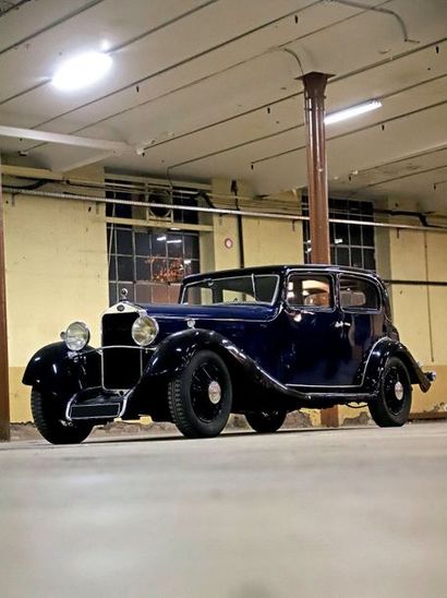 DELAGE D8/15 berline sans montant central 1934 Collection Francis Staub Superb factory...