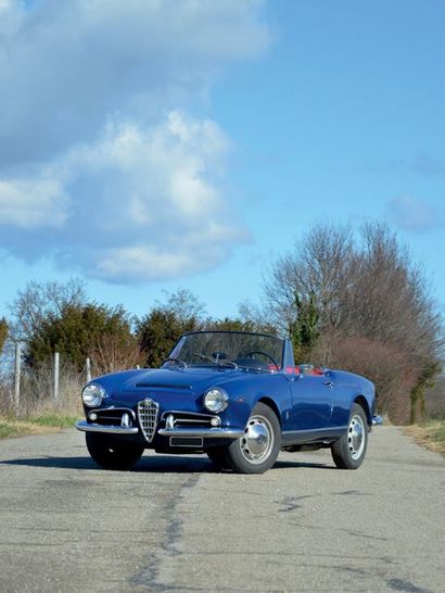 ALFA ROMEO Giulia SPIDER 1600 1964 Très belle combinaison de couleurs d’origine
Intégralement...