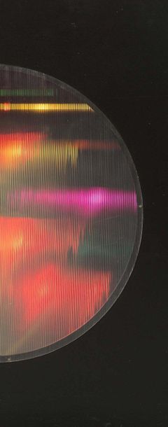 HORACIO GARCIA ROSSI (1929-2012) 
Structure lumière à couleur changeante, Ambiance...