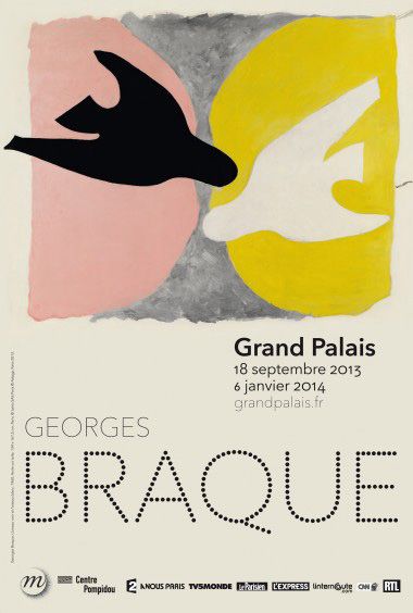 Georges BRAQUE (1882 - 1963) 
*
 L’ordre des Oiseaux, 1962

Huile sur papier marouflé...