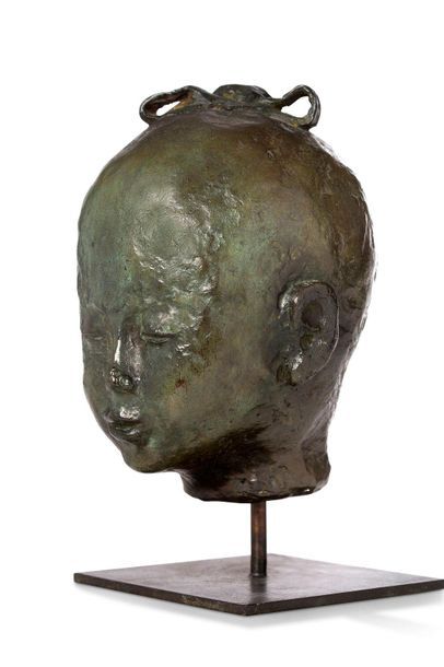Jacques VOYET (1927-2010) Jacques VOYET (1927-2010)

Tête d'enfant

Epreuve en bronze,...