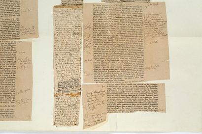 PROUST Marcel (1871-1922) 
Set of signed autograph letters, manuscripts, original...