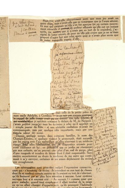PROUST Marcel (1871-1922) 
Set of signed autograph letters, manuscripts, original...