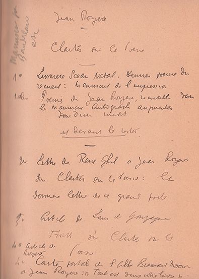 JEAN ROYÈRE (1871-1956) 
Clartés sur la poésie.
Paris, Albert Messein, 1925. In-8,...