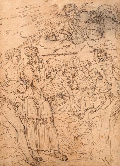 Dirk Crabeth 
Peintre Hollandais du XVIe siècle

"L'Histoire d'Adam et Eve"



Le...