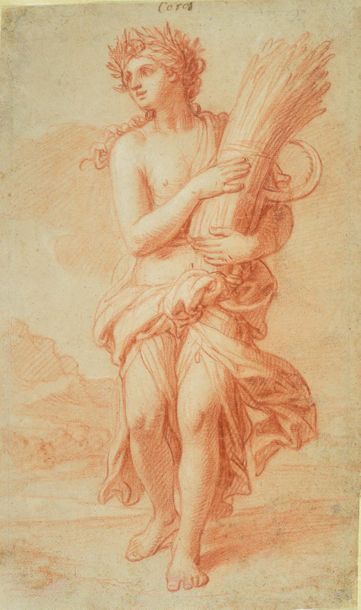 FRANÇOIS VERDIER (PARIS, 1651 - 1730) Cérès
Sanguine
30 x 18 cm
Cliquez ici pour...