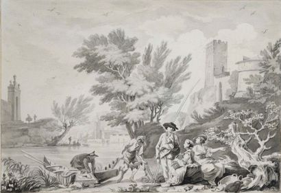 CHARLES FRANÇOIS LACROIX DE MARSEILLE (MARSEILLE, 1700 - BERLIN, 1782) Le Retour...