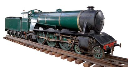 null Exceptionnelle locomotive de jardin à vapeur vive de type 231 du reseau anglais...