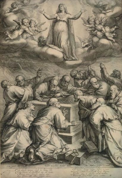 FRANCESCO BASSANO LE JEUNE (BASSANO DEL GRAPPA 1549 - VENISE 1592) The Assumption...