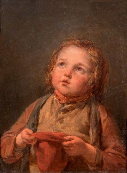 NICOLAS BERNARD LEPICIE (PARIS, 1735 - 1784) La petite indigente
The little indigent
Pair...