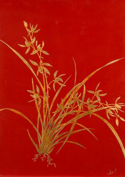 null NGUYEN Thanh Lê (1919-2003)

The four seasons 

Four lacquer panels, signed...