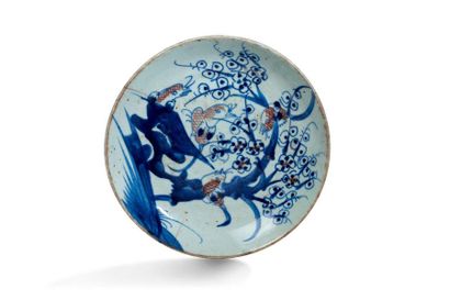 null China, 18th and 19th century

Set of six blue-white porcelain plates, three...